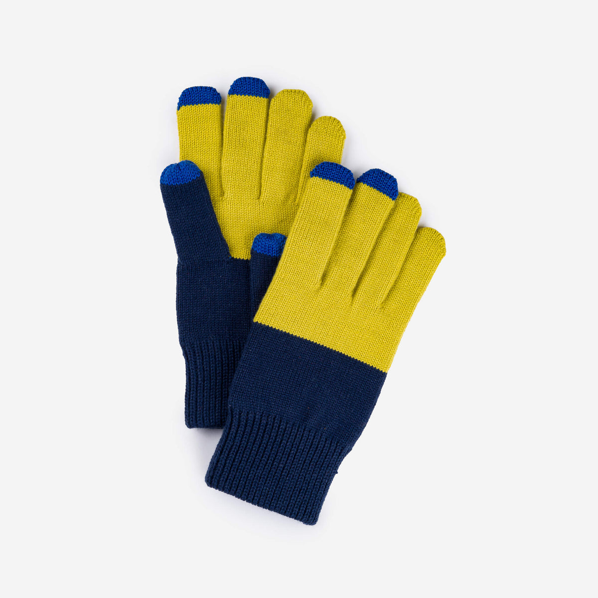 XL Colorblock Touchscreen Gloves