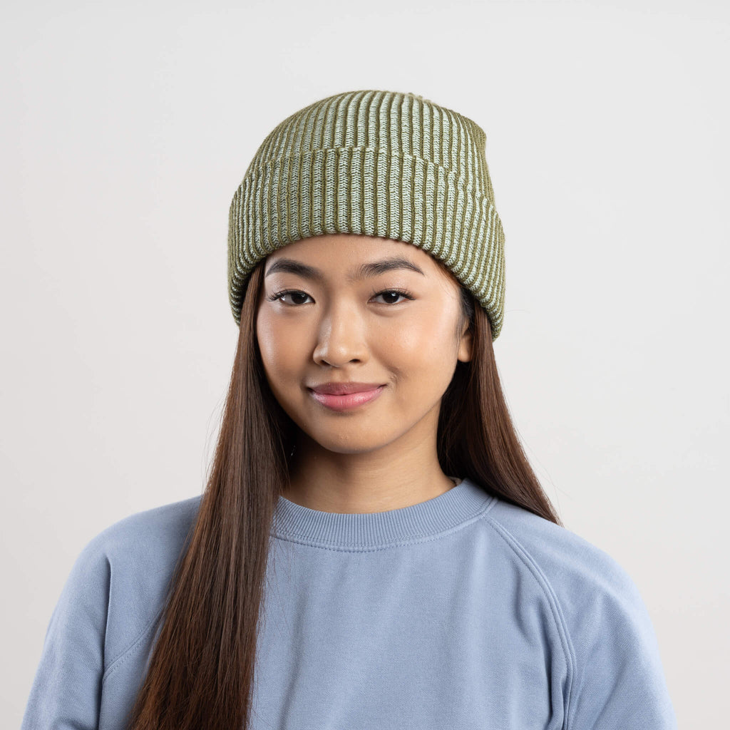 Simple Rib Knit Beanie