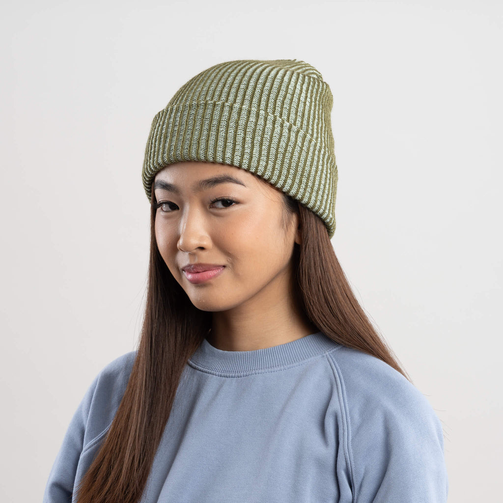 Simple Rib Knit Beanie