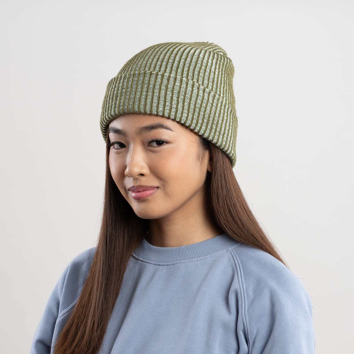 Simple Rib Knit Beanie