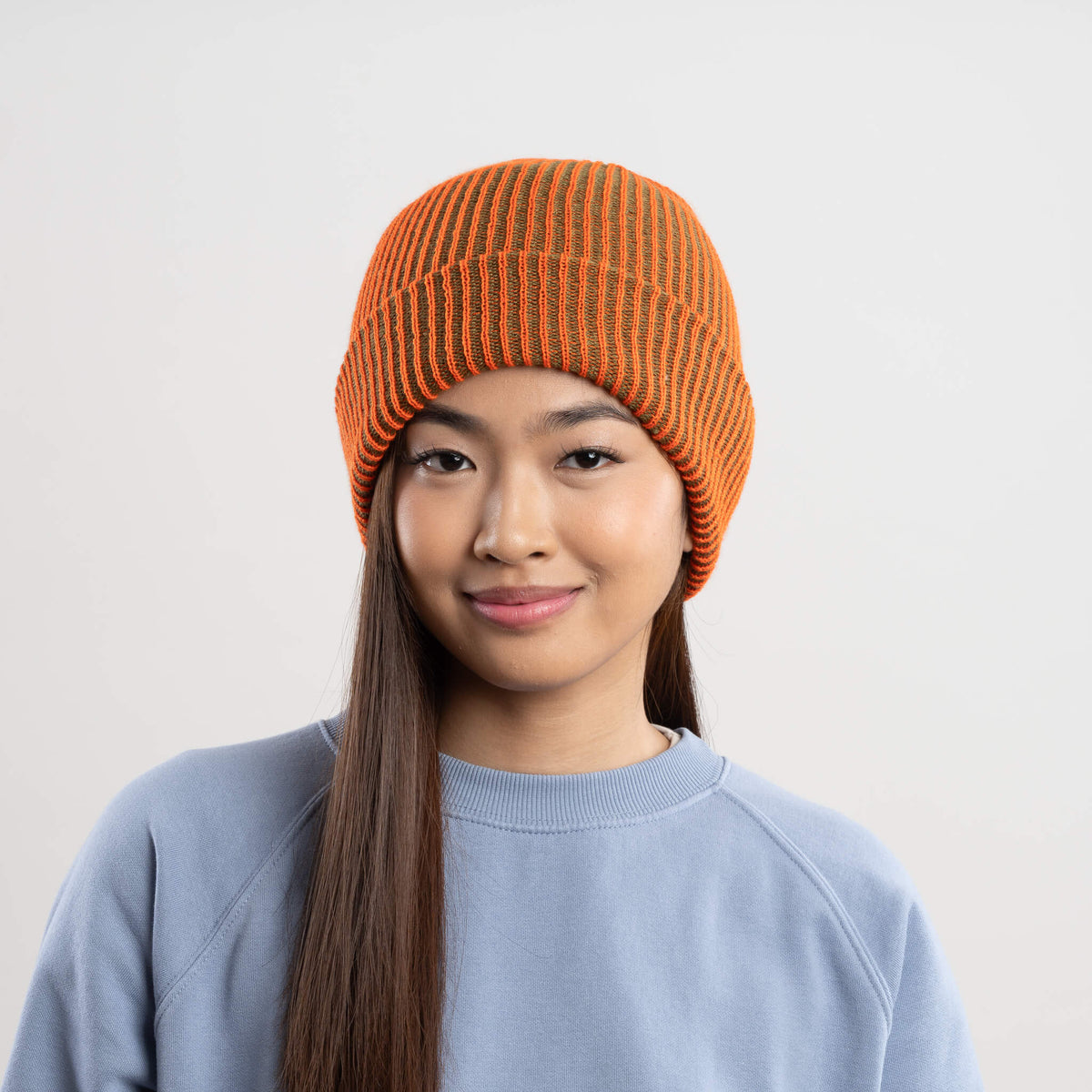Simple Rib Knit Beanie