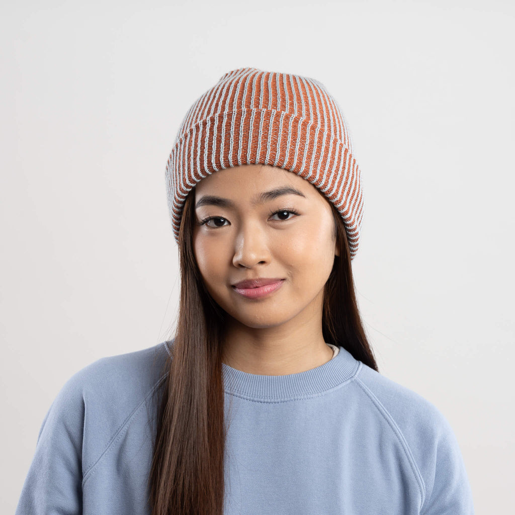 Simple Rib Knit Beanie