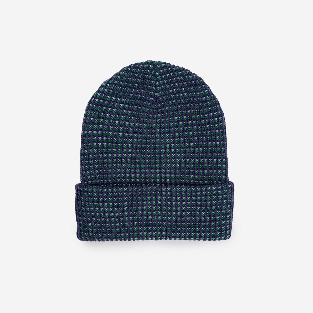 Simple Grid Knit Beanie