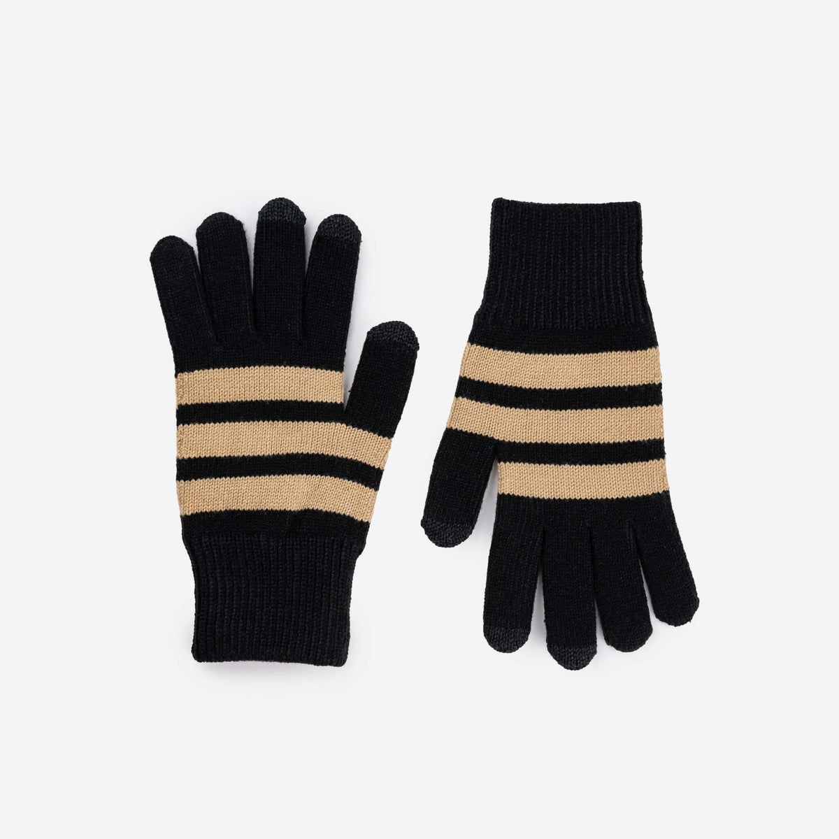Stripe Touchscreen Gloves